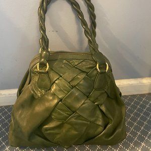 Valentino Garavani Cassis Couture Large Shoulder Bag, Green,